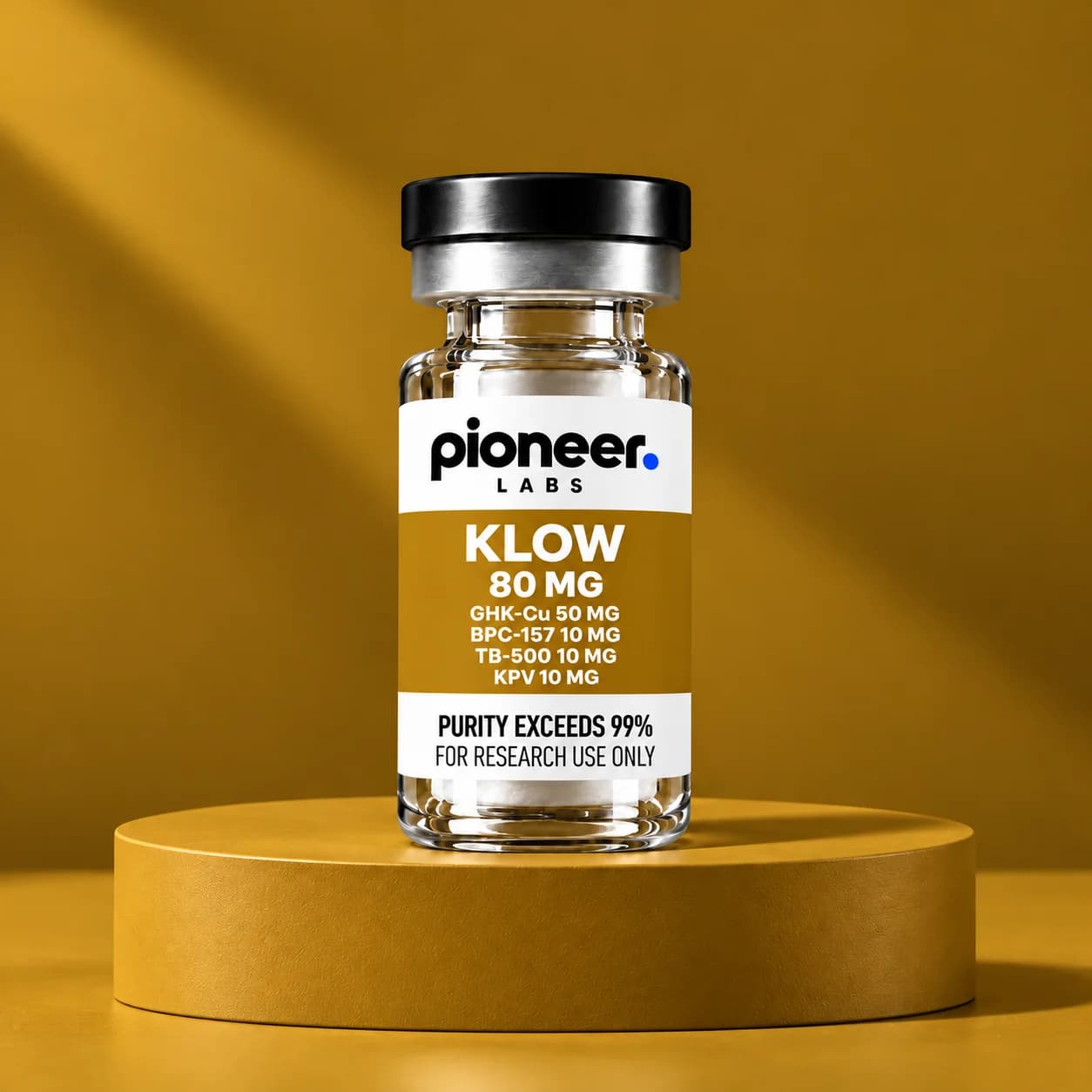 KLOW 80 MG — Pedestal view